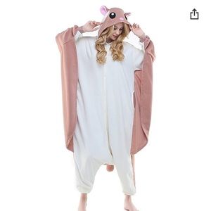 Flying Squirrel onesie